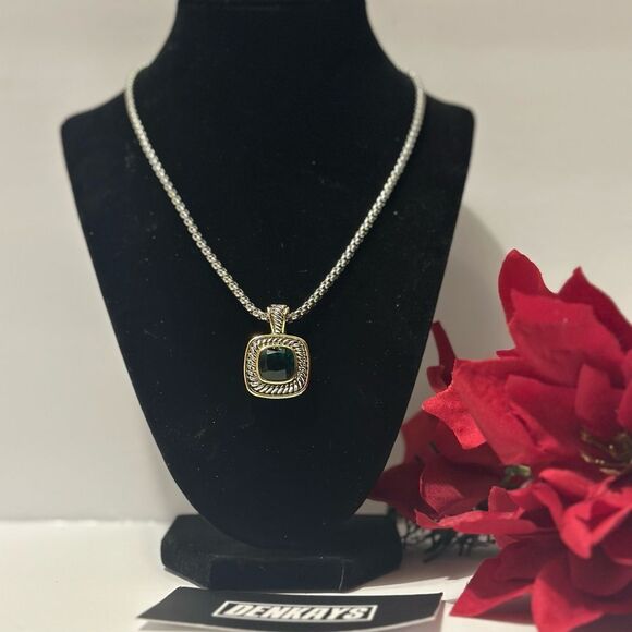 GLAMOUR DENKAYS FASHION NECKLACE - Picture 4 of 10